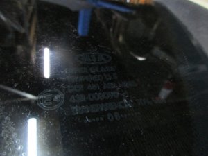 Стекло кузовное глухое левое Kia Ceed 2007-2012 (ХЕТЧБЭК 5 ДВЕРЕЙ 878101H000) — фото 8