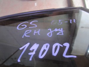 Стекло двери задней правой форточка Lexus GS 300/400/430 2005-2011 (6812330610) — фото 4