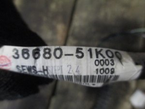 Проводка двери багажника Suzuki Splash 2008-2015 (3668051K00) — фото 3