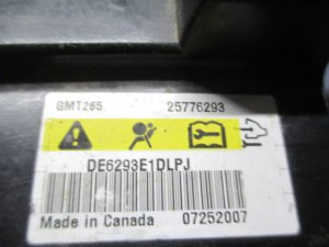 Датчик AIR BAG Cadillac SRX 2003-2009 (КРЕНА 25776293 25954315) — фото 4
