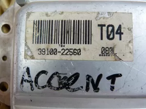 Блок управления двигателем Hyundai Accent II (+ТАГАЗ) 2000-2012 (1.5 12V G4EB 3911022560) — фото 4