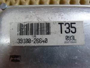 Блок управления двигателем Hyundai Accent II (+TAGAZ) 2000-2012 (1.5 16V G4EC 3911026640) — фото 4