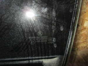 Стекло двери задней левой Skoda Octavia A5 2004-2013 (1Z5845205C) — фото 2