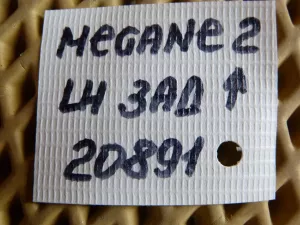 Петля двери задней левой верхняя Renault Megane II 2003-2009 (8200704552) — фото 5
