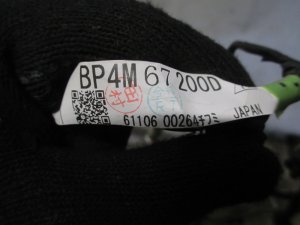 Проводка двери передней правой Mazda 3 (BK) 2002-2009 (BP4M67200D) — фото 4