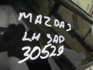 Стекло двери задней левой (форточка) Mazda 3 (BK) 2002-2009 (СЕДАН BN8V73661A) — фото 4
