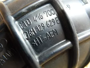 Патрубок воздушного фильтра Audi A4 [B8] 2007-2015 (06H129629E) — фото 6