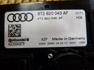 Блок управления климатической установкой Audi A4 [B8] 2007-2015 (8T2820043AF) — фото 10