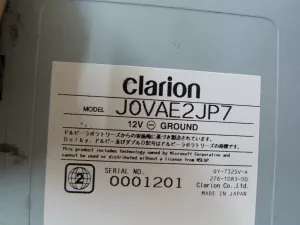 Магнитола Clarion JOVAE2JP7 — фото 6