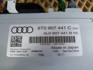 Блок электронный Audi A4 [B8] 2007-2015 (КАМЕРЫ ЗАДНЕГО ВИДА 8T0907441C 8K0907392A) — фото 4