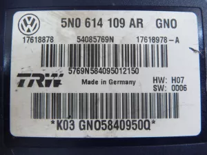 Блок ABS VW Tiguan 2007-2011 (5N0614109AR) — фото 6