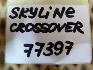 Дверь багажника со стеклом Nissan Skyline Crossover 2009-2016 (901001BB9C) — фото 20
