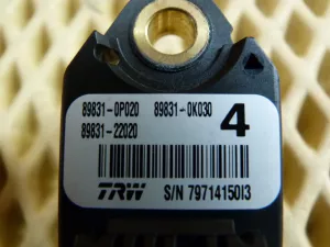 Датчик AIR BAG Lexus IS 250/350 2005-2013 (8983122020) — фото 4