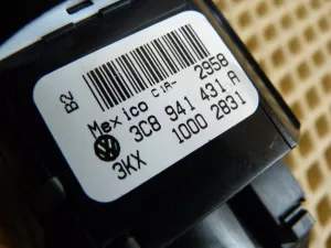Переключатель света фар VW Passat [B6] 2005-2010 VW Passat [B7] 2011-2015 VW Passat CC 2008-2017 (3C8941431A) — фото 4