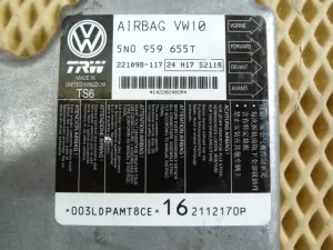 Блок управления AIR BAG VW Passat [B7] 2011-2015 (5N0959655T) — фото 4