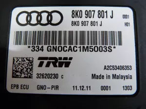 Блок управления парковочным тормозом Audi A4 [B8] 2007-2015 (8K0907801J) — фото 3