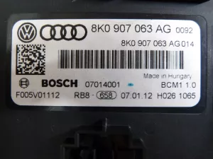 Блок электронный Audi A4 [B8] 2007-2015 (УПРАВЛЕНИЯ БОРТОВОЙ СЕТИ 8K0907063AG) — фото 7