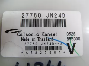 Блок электронный Nissan Teana J32 2008-2013 (КЛИМАТ-КОНТОРОЛЯ 27760JN24D) — фото 3