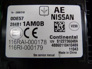 Блок электронный Nissan Murano (Z51) 2008-2015 (BCM 284B11AM0B) — фото 7