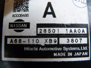 Блок электронный Nissan Murano (Z51) 2008-2015 (Э/У РУЛЯ 285011AA0A) — фото 3