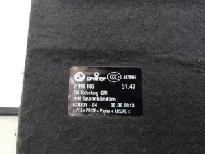 Пол багажника BMW X1 E84 2009-2015 (51472991186) — фото 13