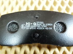 Колодки тормозные задние Hyundai ix55 2007-2013 Hyundai Starex H1/Grand Starex 2007> Kia Carnival 2005-2014 Kia Carnival 2014-2021 Kia Sorento II (XM) 2009-2020 Kia Sorento III (UM) Prime 2015-2020 Kia Sportage 2016-2021 (SP1192) — фото 5