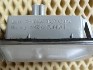 Фонарь подсветки номера Lexus IS 250/350 2005-2013 (8127053021 8169053011) — фото 8
