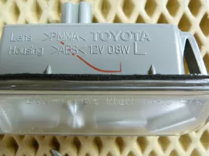 Фонарь подсветки номера Lexus IS 250/350 2005-2013 (8127053021 8169053011) — фото 9