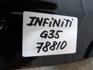 Крышка багажника Infiniti G (V36) 2007-2014 (H4300JK0MM) — фото 22