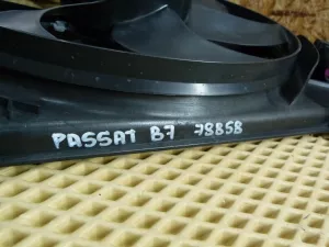 Диффузор в сборе с вентилятором VW Passat [B7] 2011-2015 (1K0121205AD 1K0959455FR 1K0959455ET) — фото 16