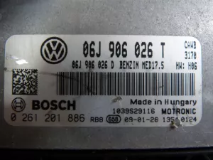 Блок управления двигателем VW Tiguan 2011-2016 (06J906026T) — фото 5