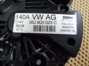 Генератор VW Tiguan 2007-2011 VW Tiguan 2011-2016 (06J903023C) — фото 9