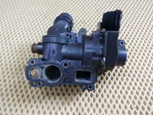 Насос водяной (помпа) VW Tiguan 2007-2011 VW Tiguan 2011-2016 (В СБОРЕ С КОРПУСОМ И ТЕРМОСТАТОМ 06H121026BA) — фото 8