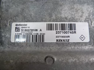 Блок управления двигателем Renault Megane III 2009-2016 (237100745R) — фото 9