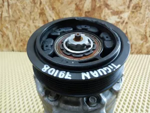 Компрессор кондиционера VW Tiguan 2007-2011 VW Tiguan 2011-2016 (СЛОМАНА МУФТА 1K0820859S) — фото 10
