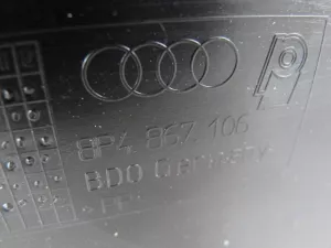 Комплект обшивок двери Audi A3 [8PA] Sportback 2004-2013 (8P4867103L 8P4867104G 8P4867303P 8P4867304P 8P4971036J 8P4971035P 8P4971693T) — фото 55