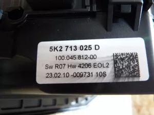 Кулиса КПП Audi A3 [8PA] Sportback 2004-2013 (5K2713025D 5K0713265B) — фото 13