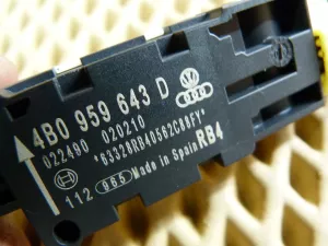 Датчик AIR BAG Audi A3 [8PA] Sportback 2004-2013 (4B0959643D) — фото 5