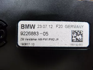 Блок электронный BMW 1-serie F20/F21 2011-2019 (УСИЛИТЕЛЬ АНТЕННЫ 65209226883) — фото 6
