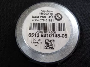 Динамик BMW 1-serie F20/F21 2011-2019 (65139210148 65139210147 65139223670) — фото 9