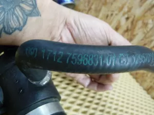 Патрубок радиатора BMW 1-serie F20/F21 2011-2019 (17127596833 17127596834 17127596832 17127600554 17127596835 11537600594 64219223587 13537603077 11537600586) — фото 13