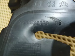 Воздуховод радиатора Citroen DS4 2011-2015 (9688532380 9688532480) — фото 17