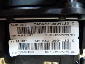 Рулевое колесо Citroen DS4 2011-2015 (В СБОРЕ 4112QJ 4109QV) — фото 39