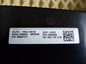 Блок управления климатической установкой Citroen DS4 2011-2015 (9666027377) — фото 21