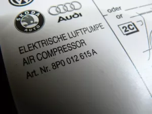Ящик для инструментов Audi A3 [8V] 2013-2020 (8V3012109 8P0012615A 8E0012619) — фото 12
