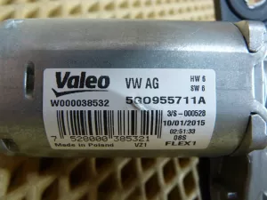 Поводок стеклоочистителя задний VW Golf VII 2012-2020 (5G0955711A) — фото 11