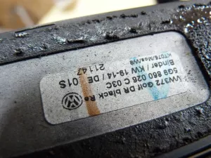 Комплект рейлингов VW Golf VII 2012-2020 (5G9860025C 5G9860026C) — фото 13