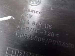 Обшивка двери задней левой VW Jetta 2006-2011 (1K5867211AR) — фото 24