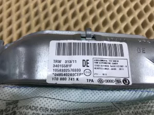 Подушка безопасности боковая шторка VW Touran 2010-2016 (ЛЕВАЯ 1T0880741K) — фото 9
