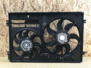 Диффузор в сборе с вентилятором VW Touran 2010-2016 (1K0121205AD 1K0959455FR 1K0959455ET) — фото 9
